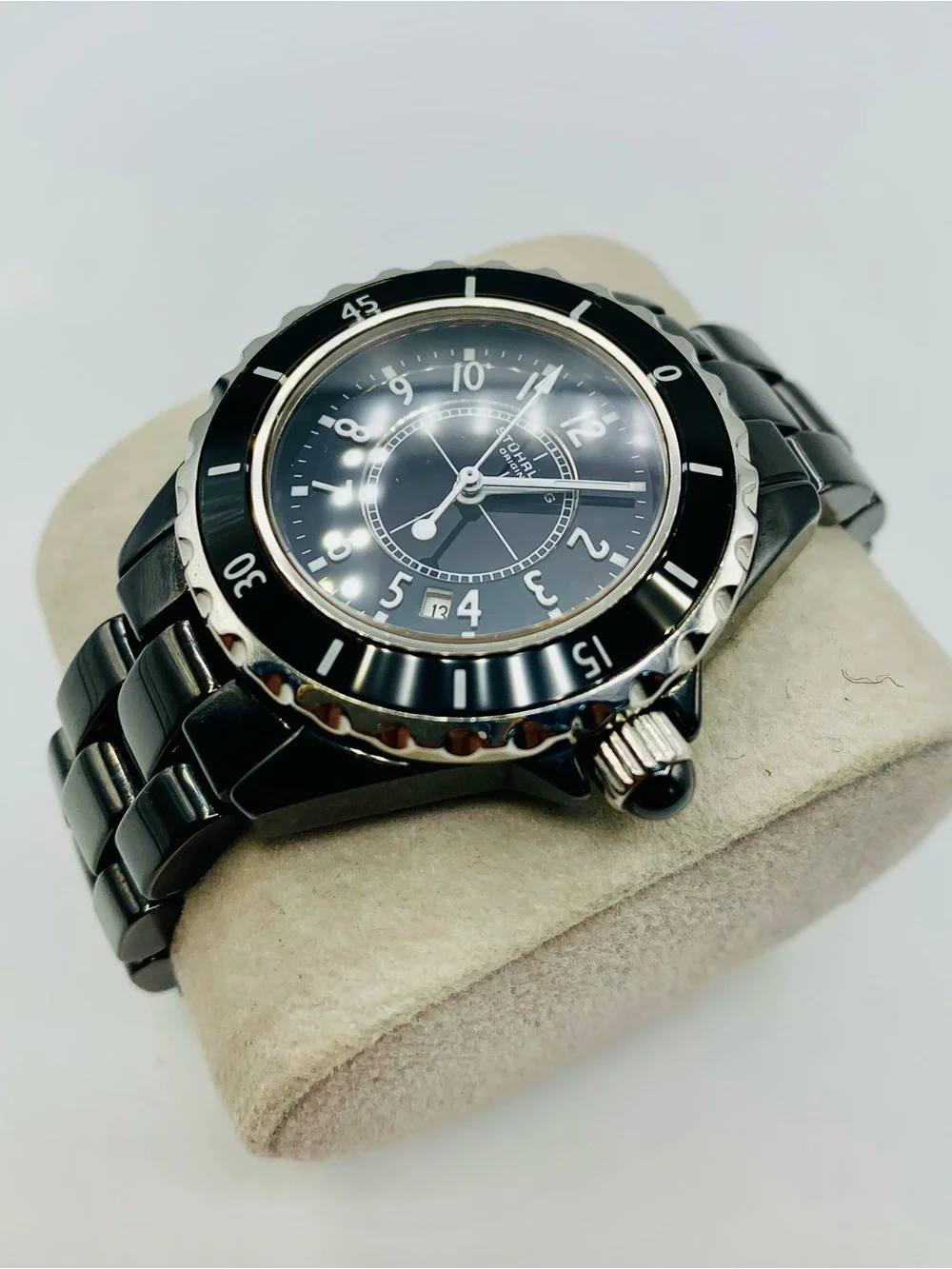 Stuhrling Original Women's Black Stainless Steel Watch